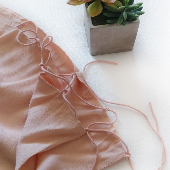 Light Pink Romper Off the Shoulder - Picture 5 of 5